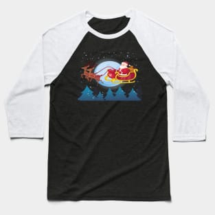 Santa Baseball T-Shirt